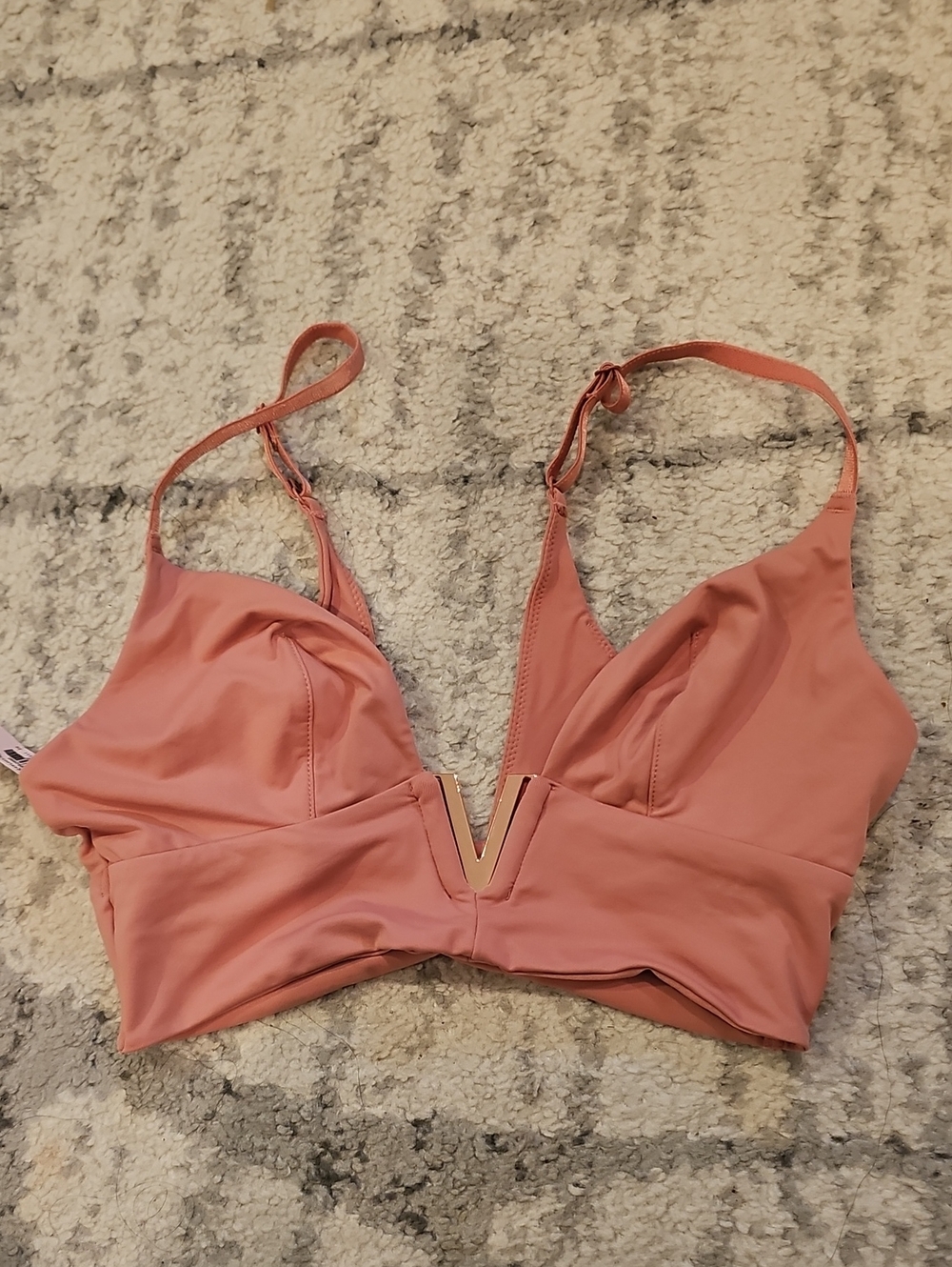 Victoria's Secret Dusty Rose V-Plunge Bralette